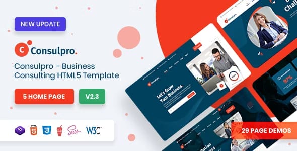 Consulpro – Business Consulting Template