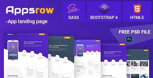 Appsrow – App Landing